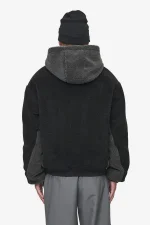 Absecon Teddy Jacket Black Anthracite-1