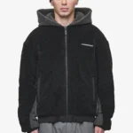 Absecon Teddy Jacket Black Anthracite