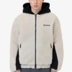 Absecon Teddy Jacket Light Beige Black