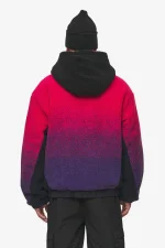 Absecon Teddy Jacket Virtual Pink Deep Purple Black-1