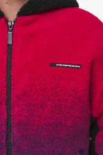 Absecon Teddy Jacket Virtual Pink Deep Purple Black-2