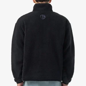 Archer Teddy Jacket Black-1