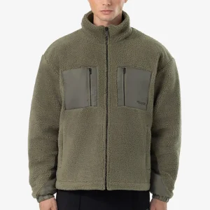 Archer Teddy Jacket Faded Olive