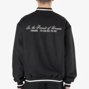 Atmore Varsity Jacket Black-1
