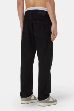 Baures Straight Jeans Deep Black-1