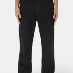 Baures Straight Jeans Deep Black