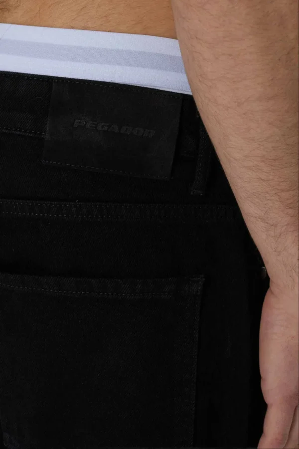 Baures Straight Jeans Deep Black-2