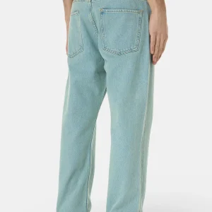 Baures Straight Jeans Sand Washed Blue-1