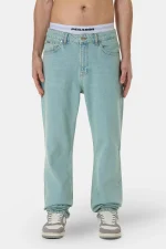 Baures Straight Jeans Sand Washed Blue