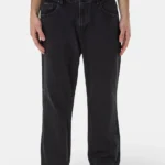 Baures Straight Jeans Washed Black