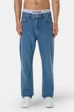 Baures Straight Jeans Washed Blue