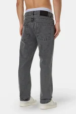 Baures Straight Jeans Washed Grey-1