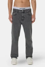 Baures Straight Jeans Washed Grey