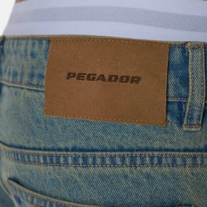 Baures Straight Jeans Washed Vintage Blue-2