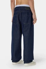 Bece Loose Jeans Raw Blue-1