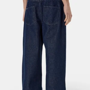 Bece Loose Jeans Raw Blue-1