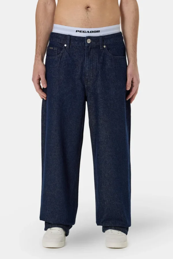 Bece Loose Jeans Raw Blue