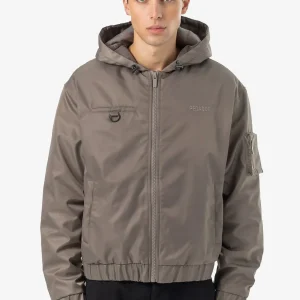 Bensley Bomber Jacket Dust Brown