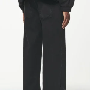 Bevo Loose Jeans Black-1