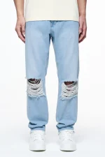 Bulver Straight Jeans Washed Light Blue