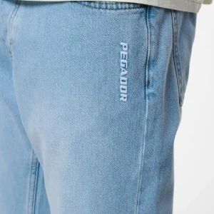 Bulver Straight Jeans Washed Light Blue-2