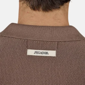 Campo Knit Polo Shirt Cozy Brown-2
