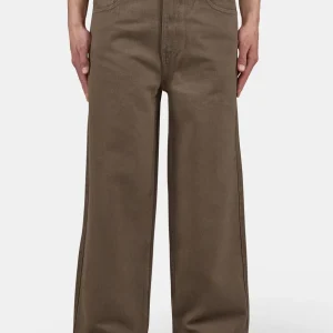 Darel Wide Jeans Washed Cozy Brown