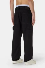 Daule Baggy Workwear Jeans Deep Black-1