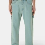 Daule Baggy Workwear Jeans Sand Washed Blue