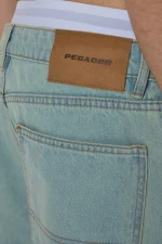 Daule Baggy Workwear Jeans Sand Washed Blue-2