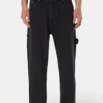 Daule Baggy Workwear Jeans Washed Black