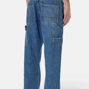 Daule Baggy Workwear Jeans Washed Blue-1