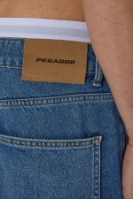 Daule Baggy Workwear Jeans Washed Blue-2