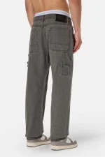Daule Baggy Workwear Jeans Washed Grey-1