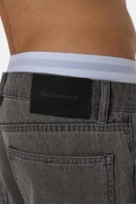 Daule Baggy Workwear Jeans Washed Grey-2