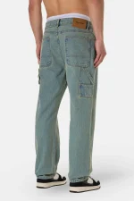 Daule Baggy Workwear Jeans Washed Vintage Blue-1
