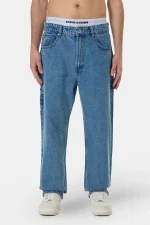 Drato Baggy Workwear Jeans Washed Blue