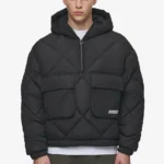 Eldred Jump-In Puffer Jacket Black