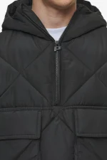 Eldred Jump-In Puffer Jacket Black-3
