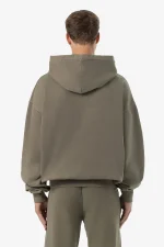Pegador Logo Oversized Vintage Faded Olive Hoodie