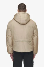 Jean Utility Puffer Jacket Sand-1