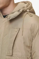 Jean Utility Puffer Jacket Sand-2