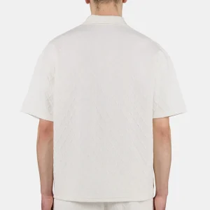 Jovren Structured Shirt Unbleached Black-1