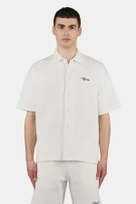 Jovren Structured Shirt Unbleached Black