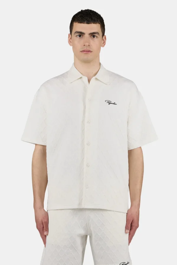 Jovren Structured Shirt Unbleached Black