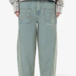 Legacy Wide Jeans Washed Vintage Blue