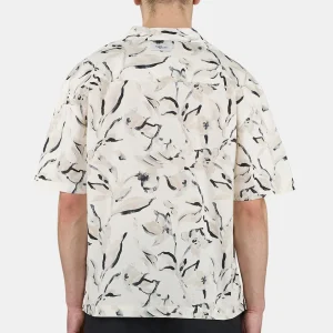 Novo Printed Summer Shirt Unbleached-1