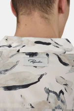 Novo Printed Summer Shirt Unbleached-2