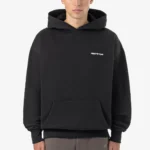 Pegador Allis Oversized Washed Black Hoodie