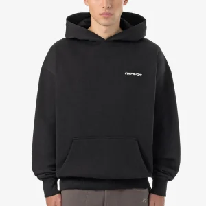 Pegador Allis Oversized Washed Black Hoodie